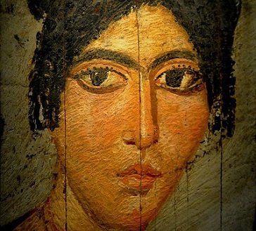 A Woman, er Rubayat, AD 98-117 (Wien, Österreichische Nationalbibliothek, Papyrussammlung, G 808)
